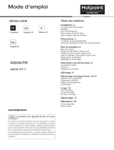 HOTPOINT/ARISTON AQC8 1F7T1PLUS (EU) Benutzerhandbuch