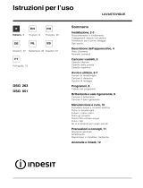Indesit DSG 051 S EU Benutzerhandbuch
