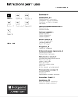 Hotpoint-Ariston LFS 114 WH/HA Bedienungsanleitung