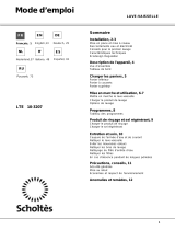 Indesit LTE 10-3207 Benutzerhandbuch
