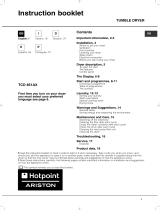 HOTPOINT/ARISTON TCD 851 AX (EU) Benutzerhandbuch