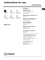 Indesit WIDXL 106 Bedienungsanleitung