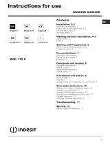 Indesit WISL 125 X (EX) Benutzerhandbuch