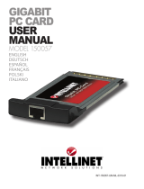 Intellinet Gigabit PC Card Benutzerhandbuch