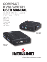 Intellinet 2-Port Compact KVM Switch Benutzerhandbuch