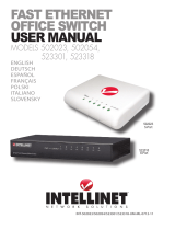 Intellinet 8-Port Fast Ethernet Office Switch Benutzerhandbuch