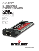 Intellinet Gigabit Ethernet ExpressCard Benutzerhandbuch