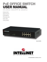 Intellinet 8-Port PoE Office Switch Benutzerhandbuch