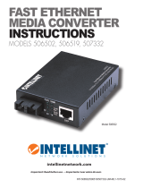 Intellinet Fast Ethernet Single Mode Media Converter Bedienungsanleitung