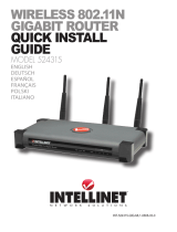Intellinet Wireless 802.11n Gigabit Router Benutzerhandbuch