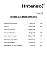 Intenso 2.5" Memory Case 1.75GB Bedienungsanleitung