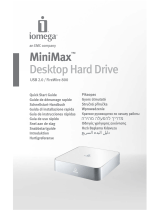 Iomega MiniMax Desktop Hard Drive 1 TB External Schnellstartanleitung