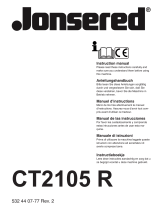 Jonsered CT2105 Benutzerhandbuch