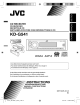 JVC KD-G541 Bedienungsanleitung