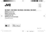 JVC KD-R492 + USB 8Gb Benutzerhandbuch