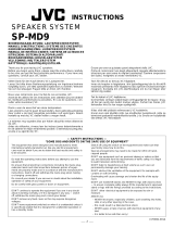 JVC SP-MD9 Benutzerhandbuch
