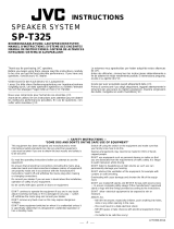 JVC SP-T325 Benutzerhandbuch