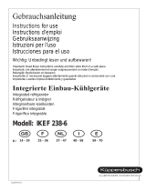K&#252;ppersbusch IKEF238-6 Benutzerhandbuch