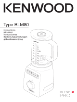 Kenwood BLM800 X Pro Blender Bedienungsanleitung