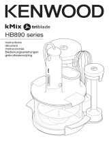 Kenwood kMix triblade HB890 series Bedienungsanleitung