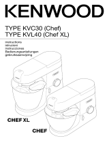 Kenwood KVL4120S CHEF XL Bedienungsanleitung