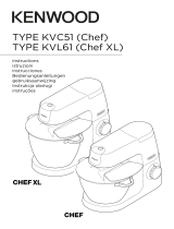 Kenwood CHEF XL KVL4110W Bedienungsanleitung