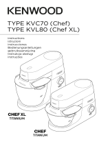 Kenwood Chef XL KVL80 Bedienungsanleitung