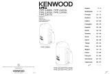 Kenwood ZJX740WH Bedienungsanleitung