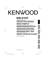 Kenwood Electronics SW-21HT Benutzerhandbuch