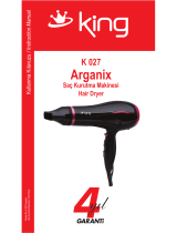 King K 027 Arganix Benutzerhandbuch