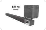 Klipsch Bar 48 5.1 Surround Sound System Bedienungsanleitung