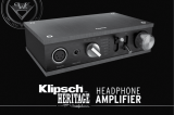 Klipsch Lifestyle Heritage Headphone Amplifier Bedienungsanleitung