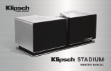 Klipsch Stadium<sup>®</sup> Home Music System 110V CERTIFIED FACTORY REFURBISHED Bedienungsanleitung