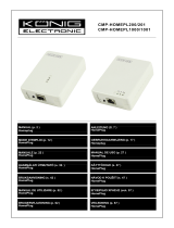 Konig Electronic CMP-HOMEPL1001 Benutzerhandbuch