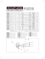 König ANT-UHF70-KN Benutzerhandbuch