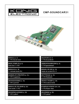 Konig Electronic CMP-SOUNDCAR31 Benutzerhandbuch
