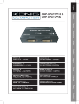 Konig Electronic CMP-SPLITDVI10 Bedienungsanleitung