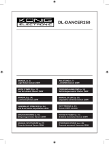 Konig Electronic DL-DANCER250 Benutzerhandbuch