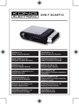 Konig Electronic DVB-T SCART12 Benutzerhandbuch