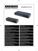 Konig Electronic KN-AVSPLIT10 Benutzerhandbuch