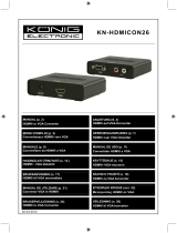 Konig Electronic KN-HDMICON26 Benutzerhandbuch
