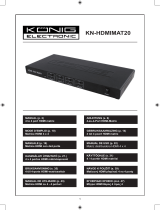 König KN-HDMIMAT20 Spezifikation
