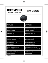 Konig Electronic HAV-DISC22 Bedienungsanleitung