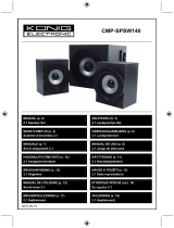König Speaker Set 2.1 Spezifikation