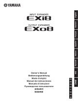 Yamaha EXo8 Benutzerhandbuch