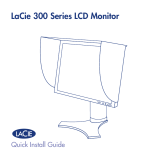 LaCie 320 with Blue Eye Pro Colorimeter Benutzerhandbuch