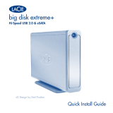 LaCie Big Disk Extreme  Dual Kurzanleitung zur Einrichtung