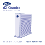 LaCie LaCie d2 Quadra USB 3.0 Installationsanleitung