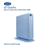 LaCie d2 Quadra Hard Drive USB 2 Benutzerhandbuch