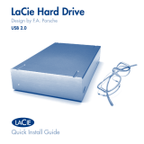 LaCie Hard Drive Design by F.A. Porsche USB 2 Bedienungsanleitung